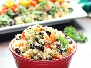 Read more about the article Black Bean & Cauliflower Rice